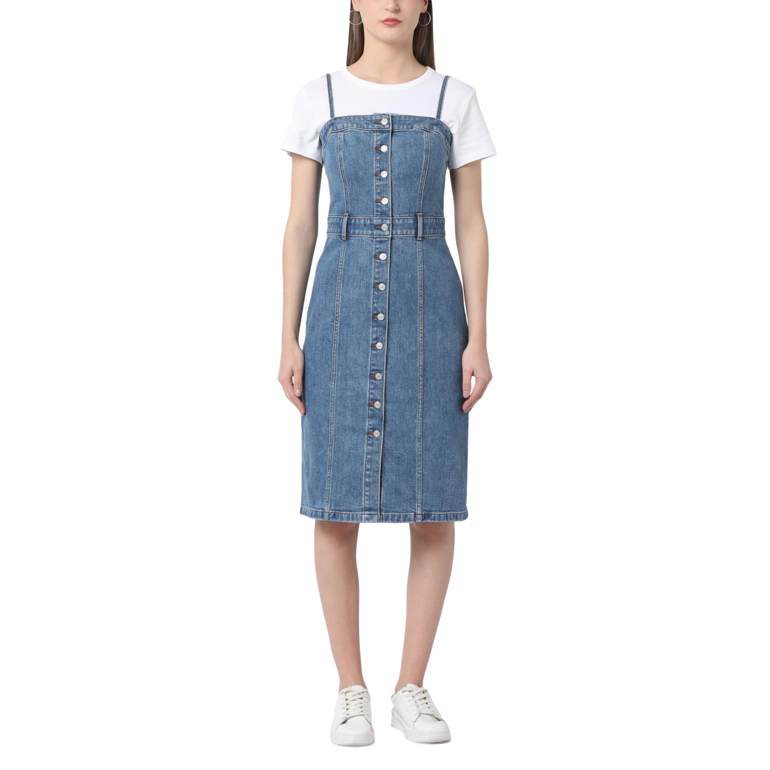 Levi's Denim Bustier Dress